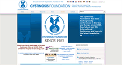 Desktop Screenshot of cystinosis.com